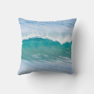Malibu Gem Ocean Wave Cotton Pillow Kissen