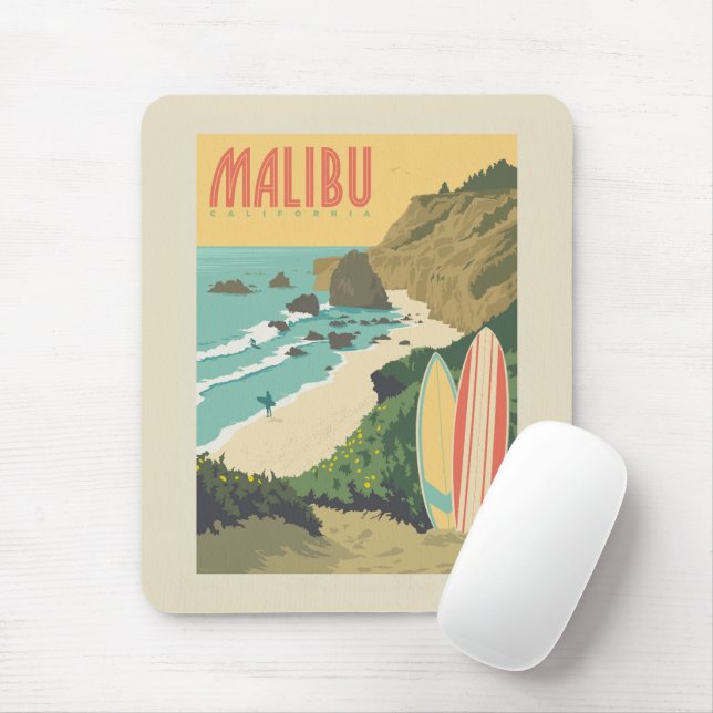 Malibu, Kalifornien Mousepad (Mit Mouse)