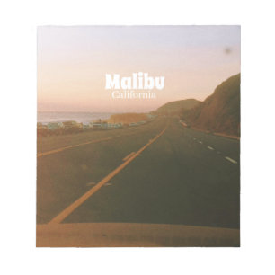 Malibu, Kalifornien Roadtrip Notizblock