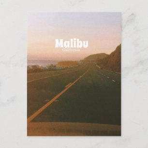 Malibu, Kalifornien Roadtrip Postkarte