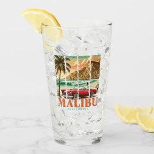 Malibu Kalifornien - Sportwagen bei landschaftlich Glas