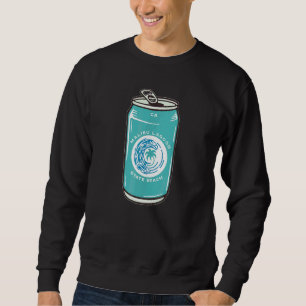 Malibu Lagoon State Beach Kalifornien Ca Bier Limo Sweatshirt