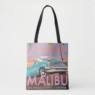 Malibu, Los Angeles, Kalifornien Reiseplakat