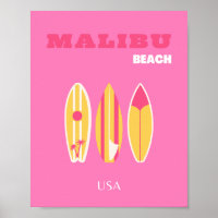Malibu, Malibu Beach, Kalifornien, Preppy, Pink