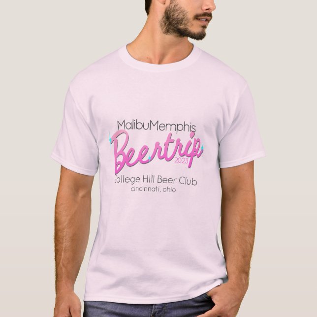 Malibu Memphis Beer Trip T-Shirt (Vorderseite)