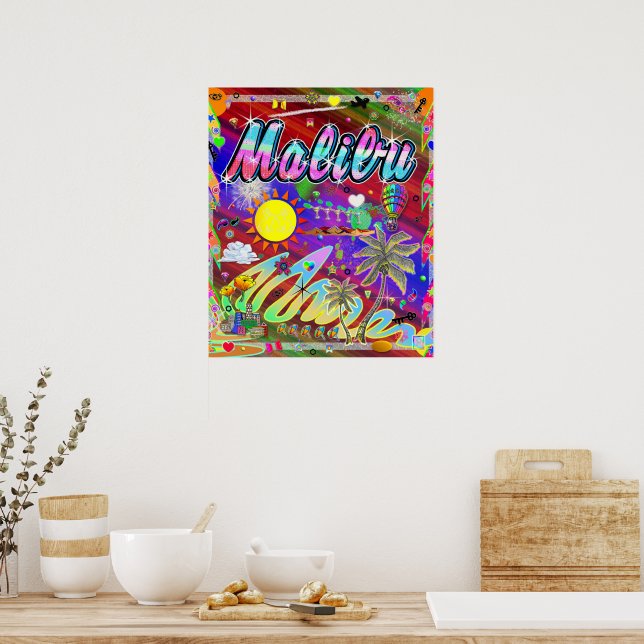 Malibu Nu Era Plakat (Küche)