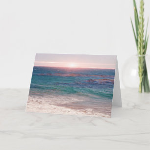 Malibu Ocean Dreams Colors of Sea Note Card Karte