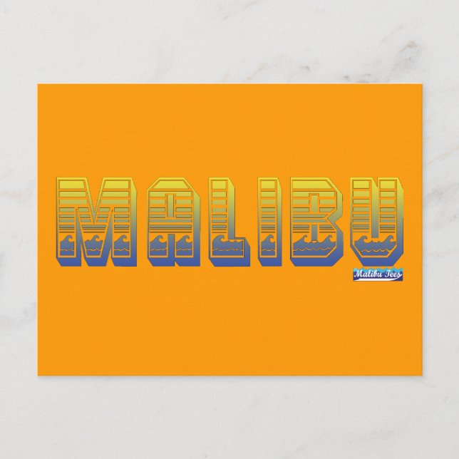 Malibu Postkarte (Vorderseite)