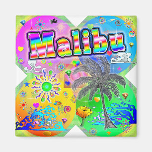 Malibu Quadro Seasons Magnet