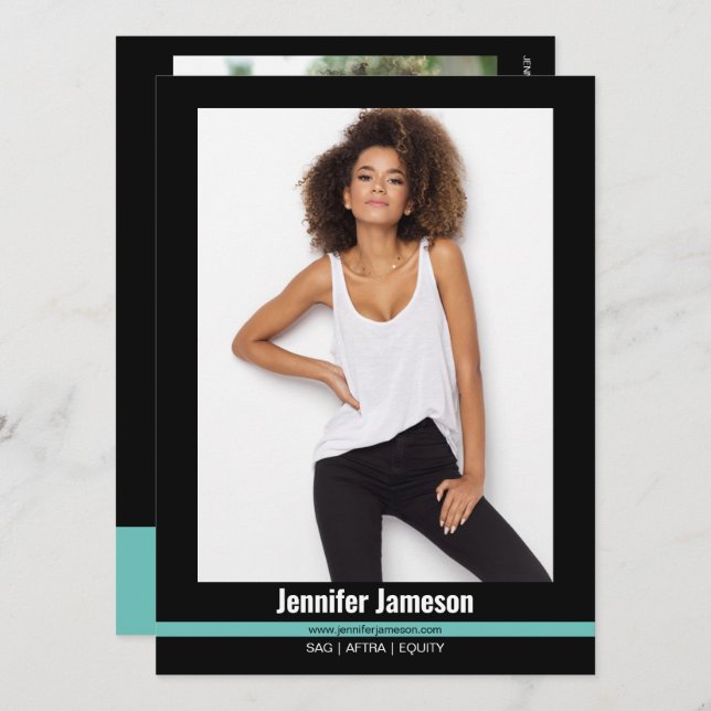 Malibu Ridge 4 Model Actor Talent Gedreht Karten (Vorne/Hinten)