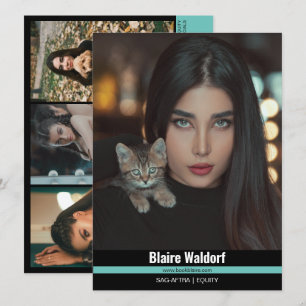 Malibu Ridge 4   Modellieren von Comp Cards Einladung