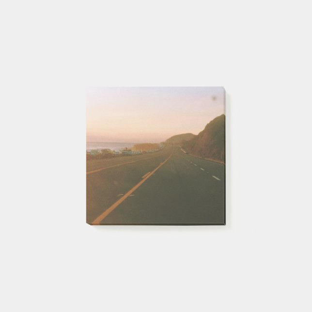 Malibu Roadtrip Post-it Klebezettel (Vorderseite)
