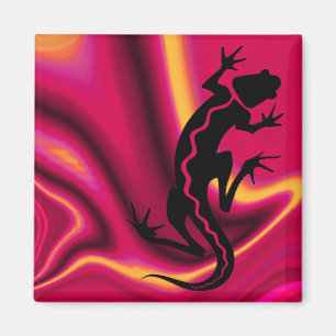 "Malibu Salamander" von Cheryl Daniels Magnet
