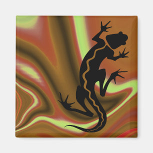 "Malibu Salamander" von Cheryl Daniels Magnet