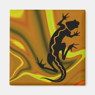 "Malibu Salamander" von Cheryl Daniels Magnet