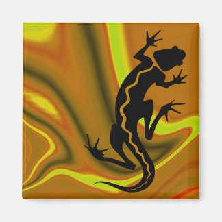 "Malibu Salamander" von Cheryl Daniels Magnet