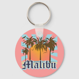 Malibu-Strand Kalifornien CA Schlüsselanhänger