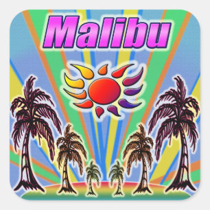 Malibu Summer Liebe Sticker