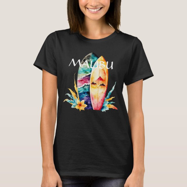 Malibu Surf Boards T-Shirt (Vorderseite)