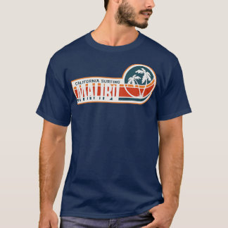 Malibu Surfing Kalifornien T-Shirt