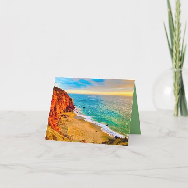 Malibu View Card  Karte (Vorderseite)
