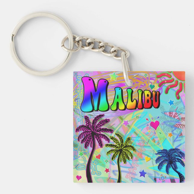 Malibu Vivid Romance Schlüsselanhänger (Vorderseite)