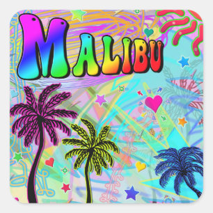 Malibu Vivid Romance Sticker