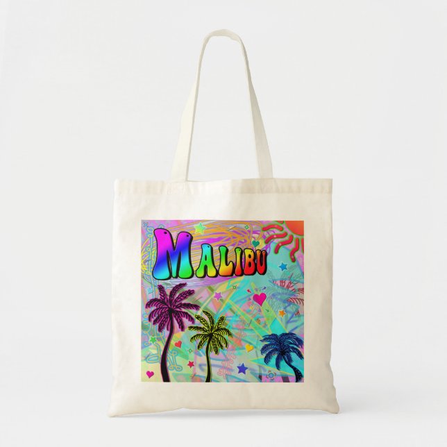 Malibu Vivid Romance Tote Bag Tragetasche (Vorne)