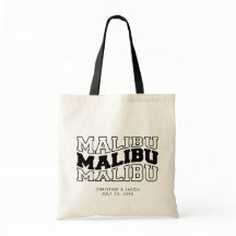 Malibu Wedding Welcome Tasche Wedding Bag