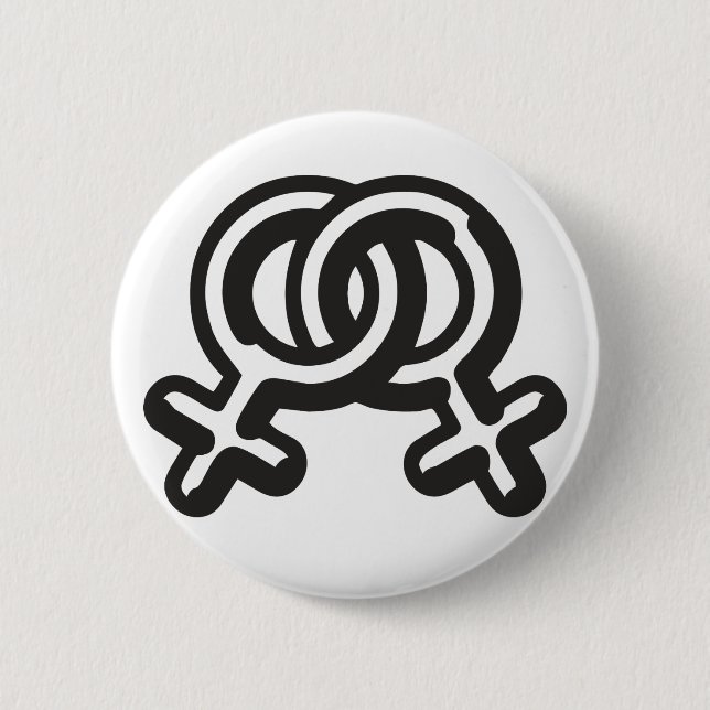 Malicia HomoWomen Button (Vorderseite)