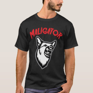 Maligator Belgier Malinois Hundeliebhaber-Tier T-Shirt