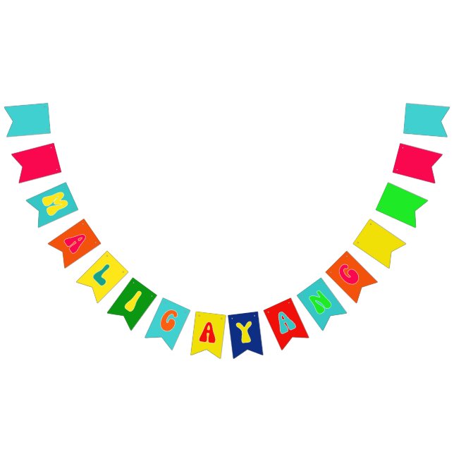 MALIGAYANG Jagdflagge Filipino Kaarawan Banner (Alle)