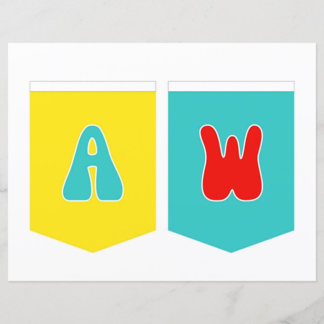 Maligayang Kaarawan Banner AW (Vorderseite)