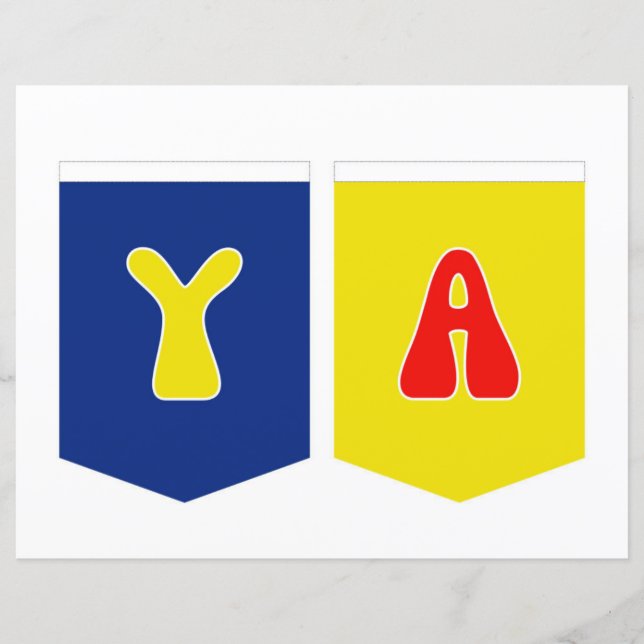 Maligayang Kaarawan Banner YA (Vorderseite)