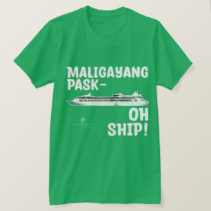 Maligayang Pask-OH SHIP! Silver Christmas Cruise T-Shirt