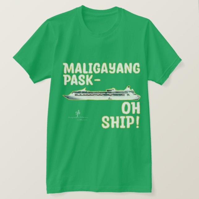 Maligayang Pask-OH SHIP! Weihnachtskreuzfahrt T-Shirt (Design vorne)