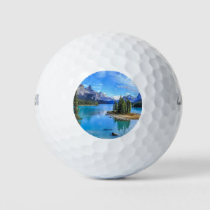 Maligne Lake, Alberta, Kanada Golfball