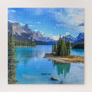 Maligne Lake, Alberta, Kanada Puzzle