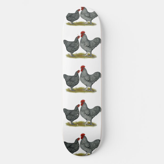 Maline Chickens Skateboard (Vorderseite)