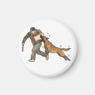 Malinois Beißarbeit Magnet