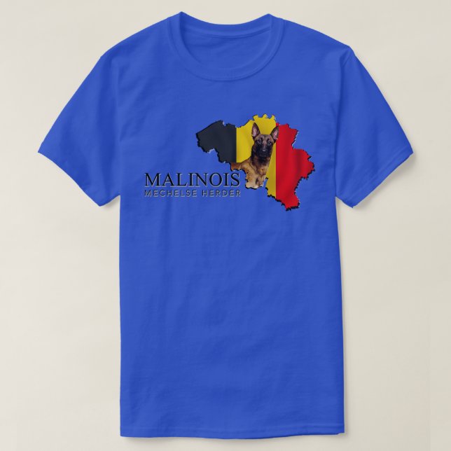 Malinois belgischer Hirte (17) T-Shirt (Design vorne)