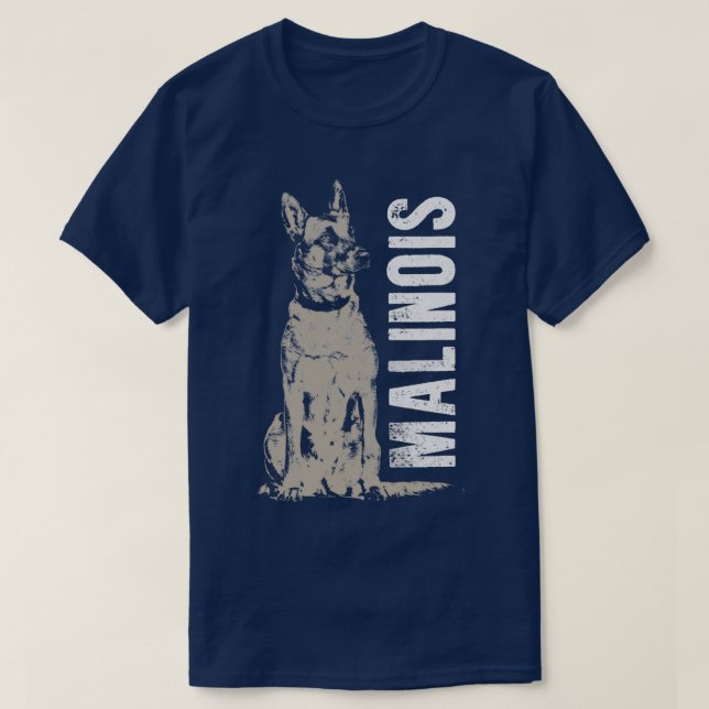 Malinois belgischer Hirte Mechelaar 2  T-Shirt (Design vorne)