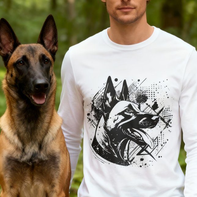 Malinois — Belgischer Hirte — Mechelaar T-Shirt (Von Creator hochgeladen)