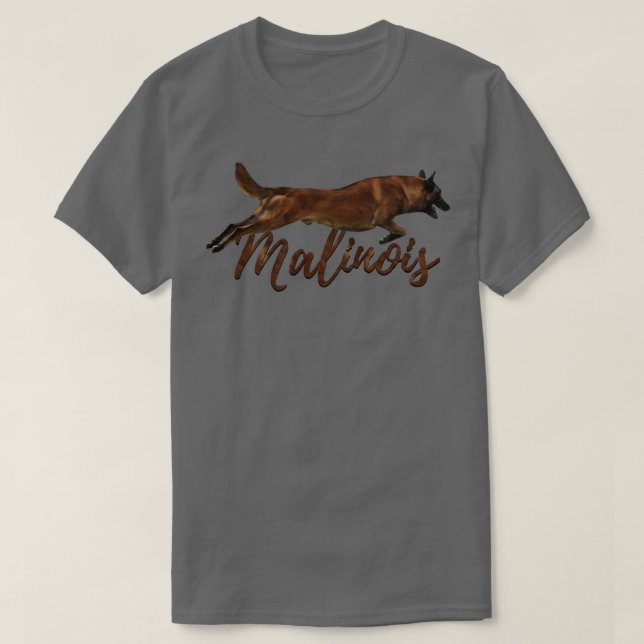 Malinois belgischer Hirte Mechelaar T-Shirt (Design vorne)