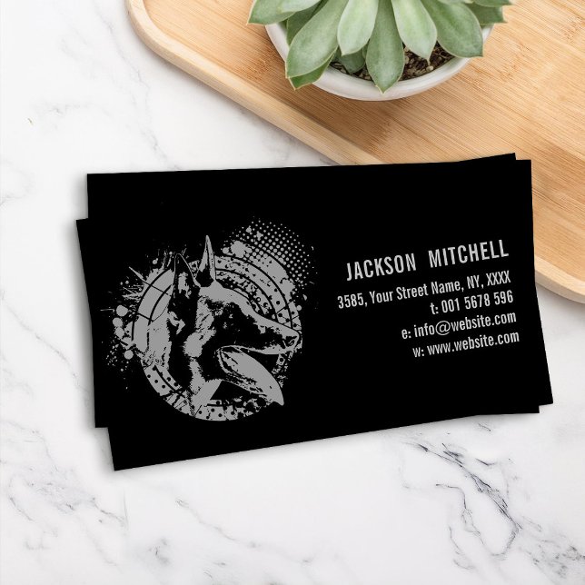 Malinois — Belgischer Hirte — Mechelaar Visitenkarte (Von Creator hochgeladen)