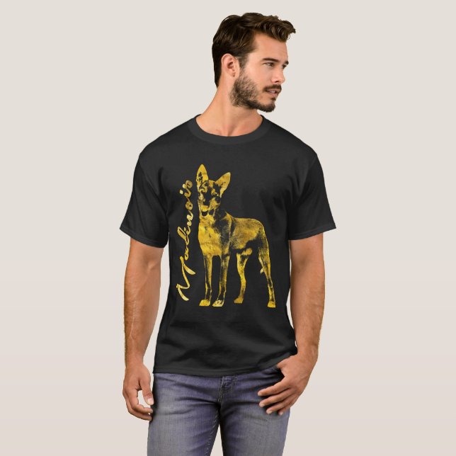 Malinois - belgischer Schäfer - Mechelaar - T-Shirt (Vorne ganz)