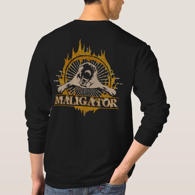 Malinois - belgischer Schäfer - Mechelaar - T-Shirt (Rückseite)