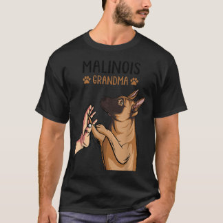 Malinois Grandma Belgium Shepherd Dog Lover Eigent T-Shirt
