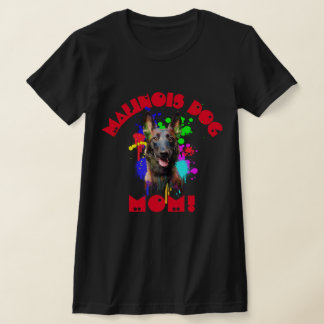 Malinois Mama Hund Lover Beste Hunde Mama je T-Shirt