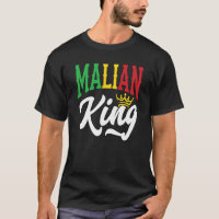Malischer König Mali Malier Mali-Flagge